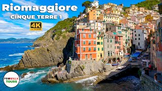 Riomaggiore Walking Tour  Cinque Terre  Prowalk Tours [upl. by Ennailuj968]