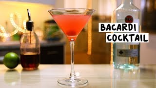 Bacardi Cocktail  Tipsy Bartender [upl. by Sachs455]