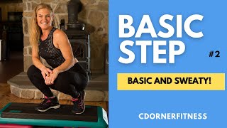 Basic Step Workout for Beginners  128 bpm  2 [upl. by Eeliab]