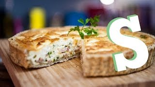 The Ultimate Bacon amp Leek Quiche Recipe  SORTED [upl. by Nawram]