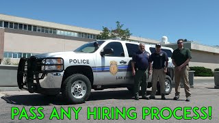 How to Pass The Police Hiring Process [upl. by Aiynat]