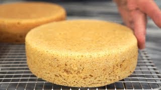 How to Get Flat Cake Layers [upl. by Stillmann]