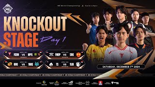 🔴 LIVE  MLBB M6 World Championship  Knockout Stage Day 1 [upl. by Gloria]