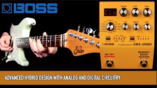 BOSS OD 200 Hybrid Overdrive [upl. by Philis]