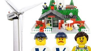 HUGE LEGO Vestas Wind Turbine 10268 Unboxing and Review [upl. by Des]