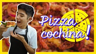 Pizza CASERA en SARTEN ¡FÁCIL y RÁPIDA 😱Receta SECRETA😱 [upl. by Ocer]