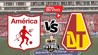 América 4 vs Tolima 2  Fecha 4 cuadrangulares  Liga Betplay II 2024 [upl. by Nicola]