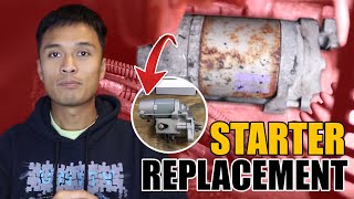 EASY Starter Replacement Tacoma DIY  How To [upl. by Salvatore]