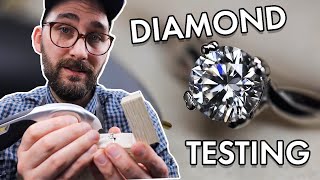 Do LabGrown Diamonds Test As Real Diamonds [upl. by Lav210]