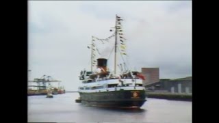 Manxman IOMSPC  Last sailing to Belfast 27 August 1982 [upl. by Newton]