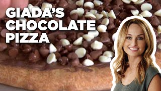 How to Make Giadas Chocolate Pizza  Food Network [upl. by Clippard]