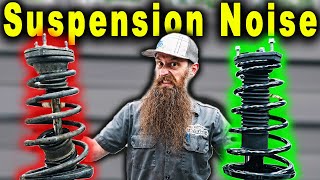 How To Fix a Noisy Suspension  Noise over Bumps [upl. by Paryavi752]