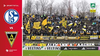 9010 Entscheidung vom Elfmeterpunkt  FC Schalke 04 U23  Alemannia Aachen  Regionalliga West [upl. by Kayla]