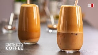 Greek Iced Coffee  Frappé coffee  Frappe  Food Channel L Recipes [upl. by Nylek]