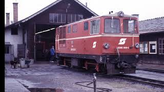 Ybbstalbahn Güterverkehr in Waidhofen [upl. by Nogas]