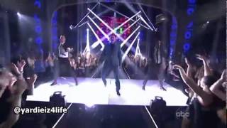 Chris Brown Turn Up The Music Dancing With The Stars Live 2012wmv [upl. by Anatnom]