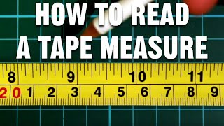 How to read a Tape Measure [upl. by Yalc]