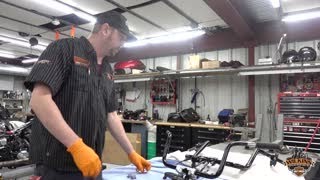 Installing HarleyDavidson Polyurethane Handlebar Bushings [upl. by Asiilanna489]