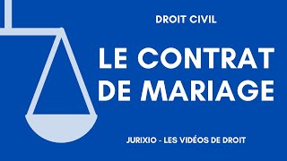 Le contrat de mariage [upl. by Daisi]