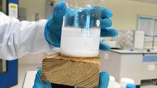 demonstration of exothermic and endothermic reactions [upl. by Iggem]