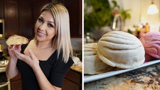 HOW TO MAKE CONCHAS MEXICANAS  PAN DULCE [upl. by Yesnikcm]