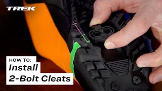 How To Install 2Bolt Cycling Cleats [upl. by Anihta505]