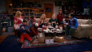 The Big Bang Theory  Opening Theme  18 speed  cool ambient sound [upl. by Leuqim]