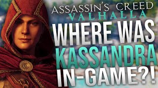 Where Is Kassandra In Assassins Creed Valhalla YES SHE IS ALIVE DURING THIS GAME [upl. by Baldridge]