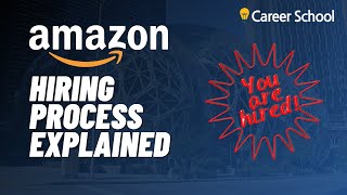 Amazon Hiring Process Explained From Online Application Loop interview to offer [upl. by Allehcram568]