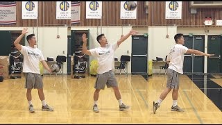 FLOAT Serve  How to SERVE a Volleyball Tutorial part 13 [upl. by Amle]