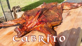 How To Smoke Whole BBQ Goat Recipe  Smoked Cabrito Recipe [upl. by Hairym]