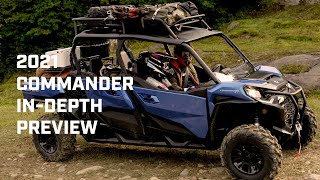 2021 Commander InDepth Features Walkaround  CanAm OffRoad [upl. by Lamdin255]