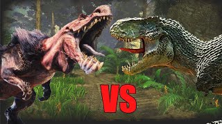 Anjanath vs VRex  SPORE [upl. by Noimad450]