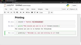 Python Print Formatting [upl. by Aldwon]