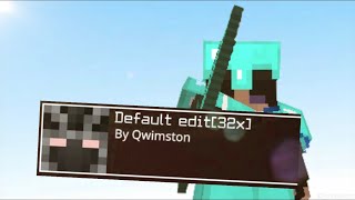 Default Edit 32x MCPE PvP Texture Pack By Qwimston [upl. by Nawyt]