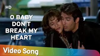 O Baby Dont Break My Heart HD  Mohabbat 1997  Akshay Khanna  Madhuri Dixit  Bollywood Song [upl. by Pinette]