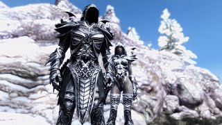 Skyrim Mod SE IA92s Daedric Reaper Armor PS4XBOX1 [upl. by Aliemaj]