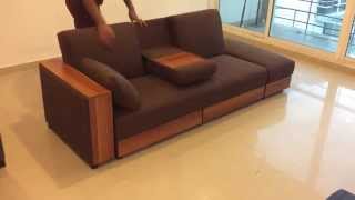 Sofa cama funcional Muebles Meet [upl. by Retsehc]