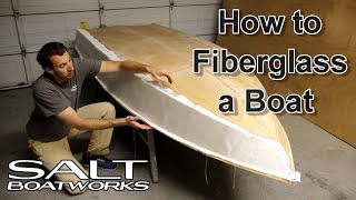 StepbyStep Fiberglass Boat Construction [upl. by Spillar]