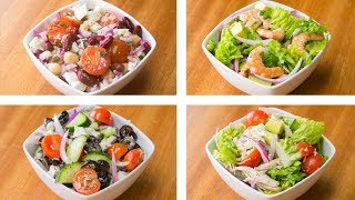 5 Recetas de Ensaladas Para Bajar de Peso Saludables amp Fáciles [upl. by Tapes737]