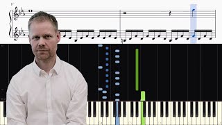 Max Richter  The Departure The Leftovers  Piano Tutorial  SHEETS [upl. by Aerdnael820]