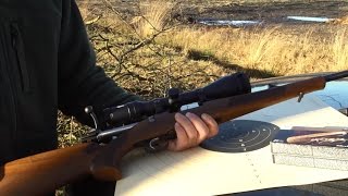 CZ 557 Luxus Repetierbüchse – schießt Loch in Loch [upl. by Asemaj857]