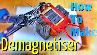 Demagnetiser To Demagnetize Metals  Remove Magnetism [upl. by Banks817]