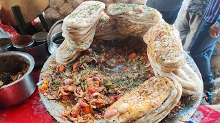 Indias Best Tadke Wale Chole Kulche At Famous Mayapuri Chole Kulche Wala l Delhi Street Food [upl. by Norry]