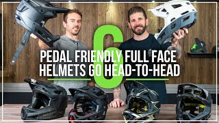 Pedal Friendly Full Face Helmet Roundup [upl. by Annirtak]