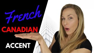 French Canadian Accent  Different Sounding Consonants [upl. by Carmine]