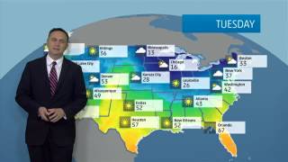 Todays National Weather Forecast [upl. by Nosdivad]