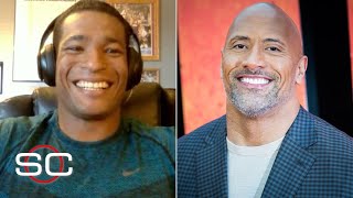 Anthony Robles talks wrestling with one leg working with The Rock on a movie  SportsCenter [upl. by Ahsiyt196]