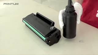 How to refill  Pantum Toner Cartridge  P 2200 [upl. by Antonin]