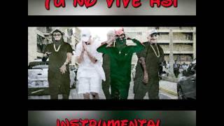 Tu No Vive Asi Instrumental  Bad Bunny Ft Arcangel 15Seckingz [upl. by Yelbmik]